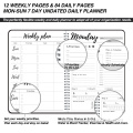 Journal Notebook A5 Weekly Daily Planner Printing